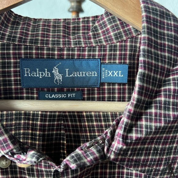 Vintage Ralph Lauren Classic Fit Button Up XXL - Picture 3 of 5
